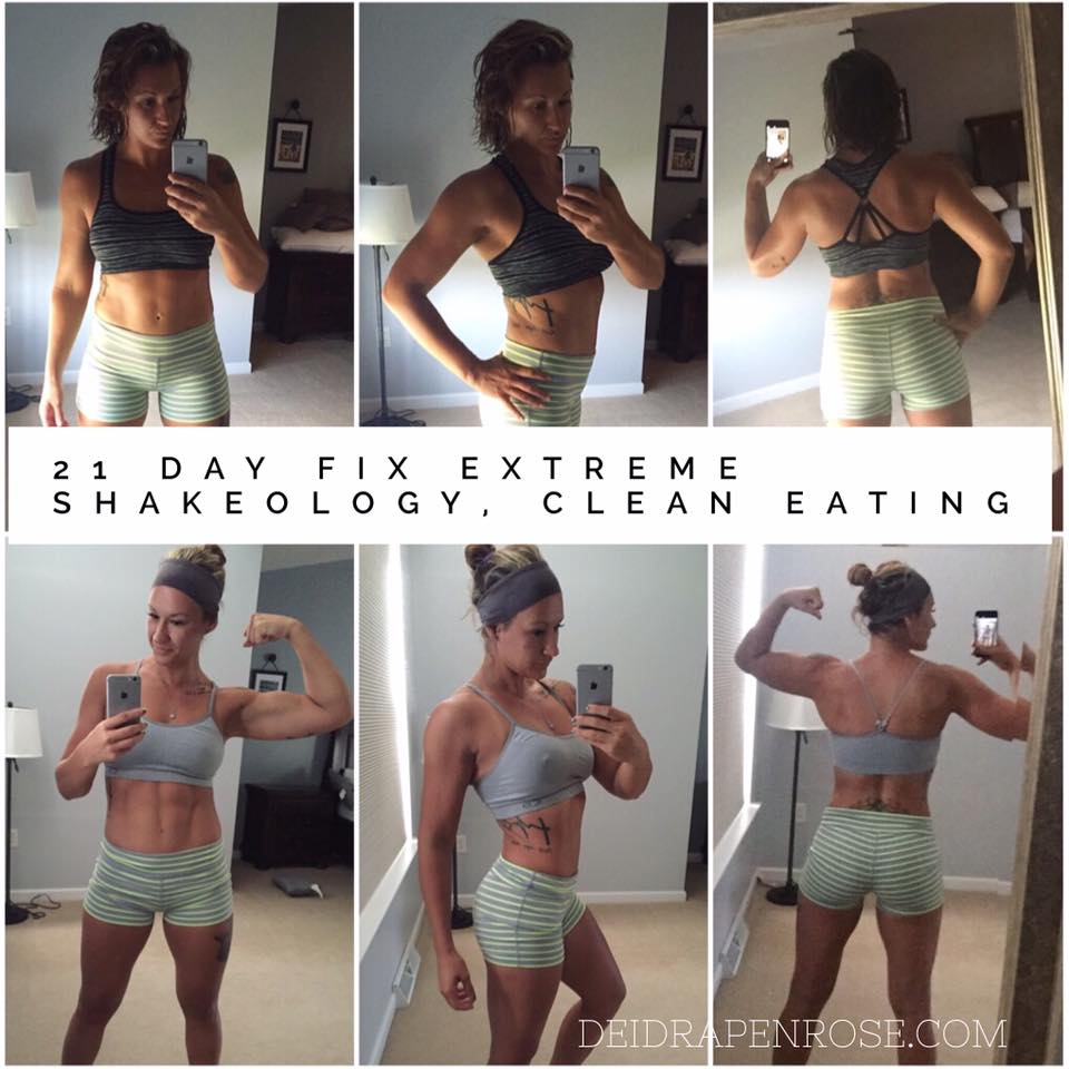 21 day fix extreme results before and after