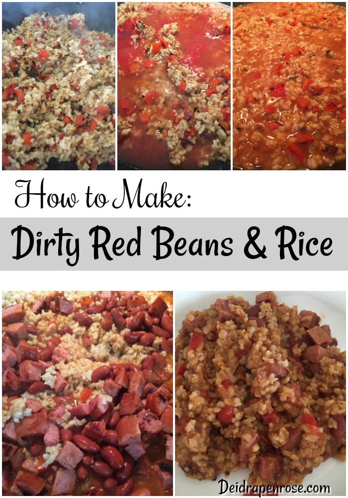 Dirty Red Beans and Rice - Deidra Mangus